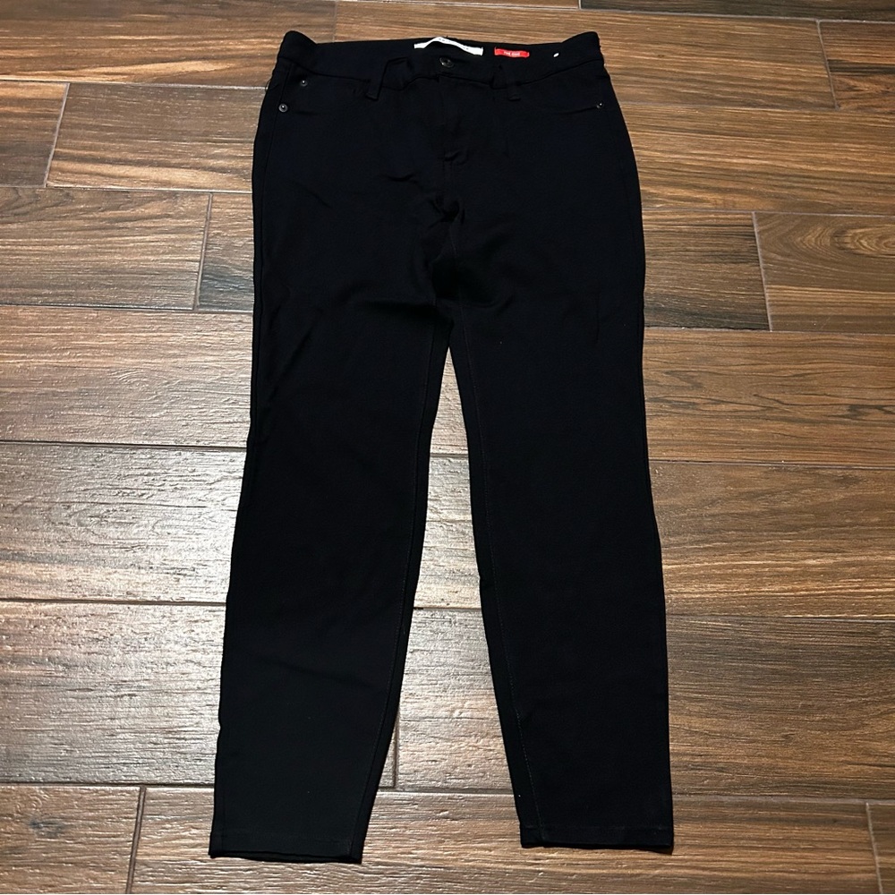 Celebrity Pink Junior Ponte Pants The Chic 11/30 Short Petite‎ Black Pockets